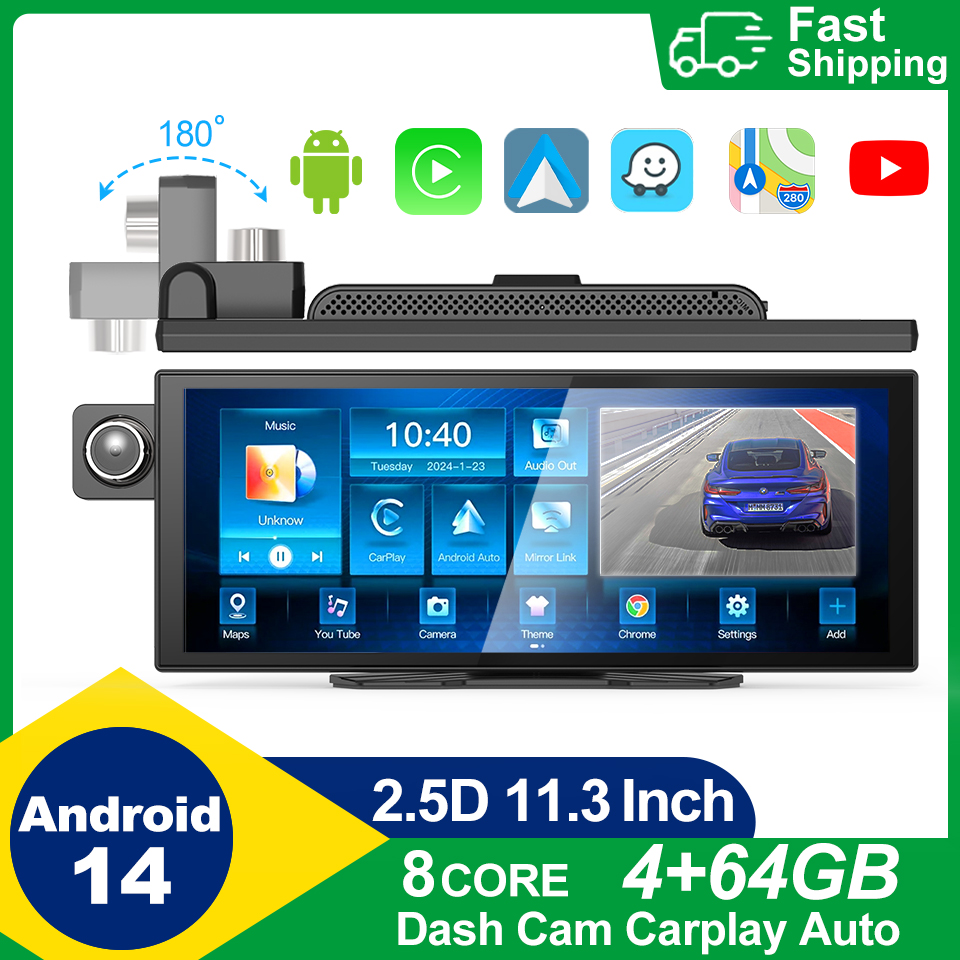 Ground Penetrating Radar Scanner - 11,3 Zoll Android 14 Auto DVR