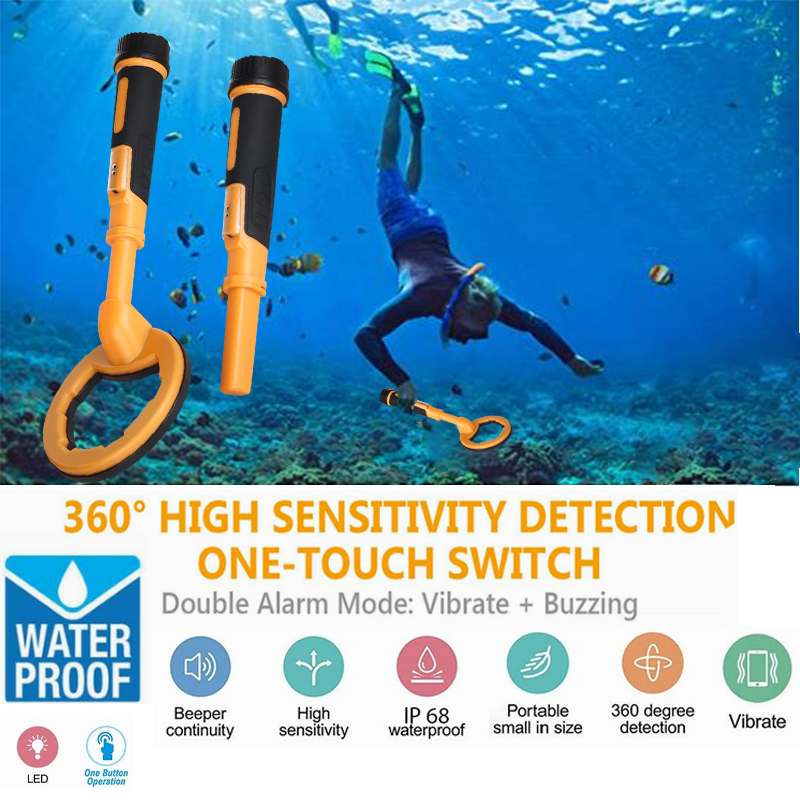 Waterproof Metal Detector Pinpointer - 2023 neuer Pulstauch-Unterwasser detektor Metalls uch