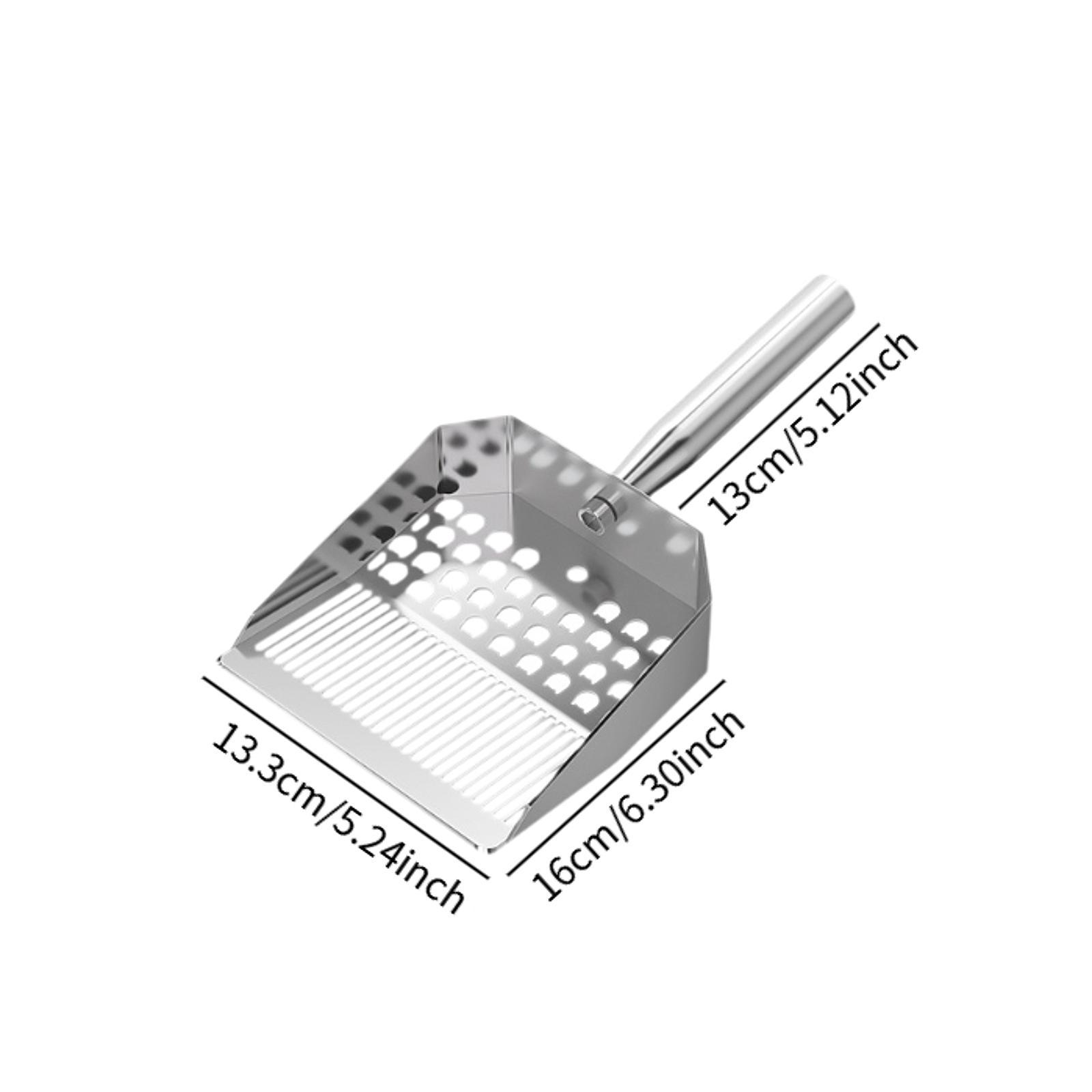 Sand Scoop Stainless Steel Beach Digging - Strandschaufel Robuste Mehrzweck-Strandspaten Komfortabler Griff Sandschaufel