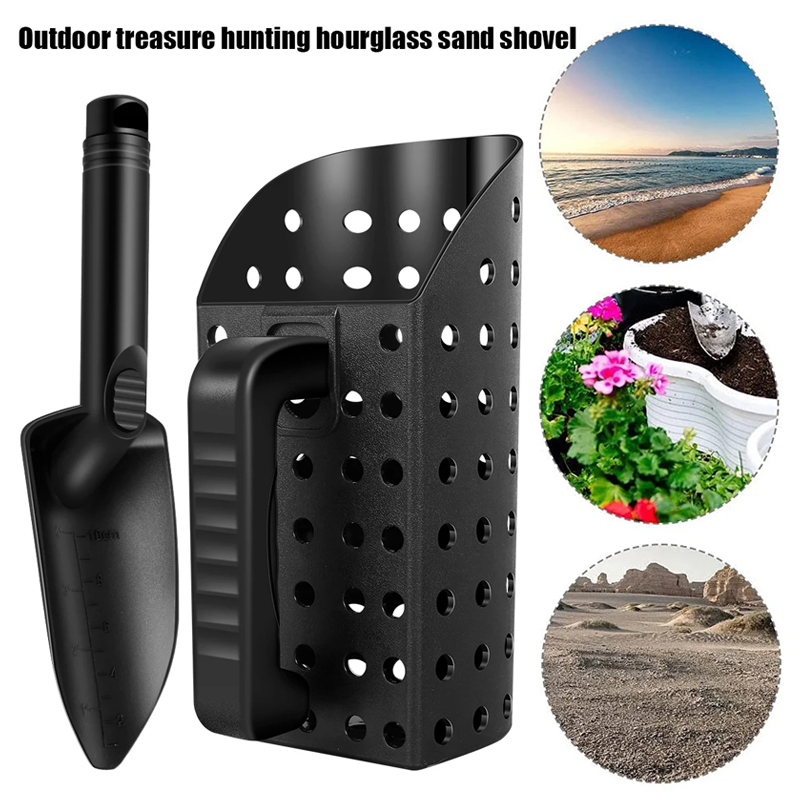 Sand Scoop Stainless Steel Beach Digging - Metalldetektor Sandschaufel Schaufel Set Edelstahl Strand