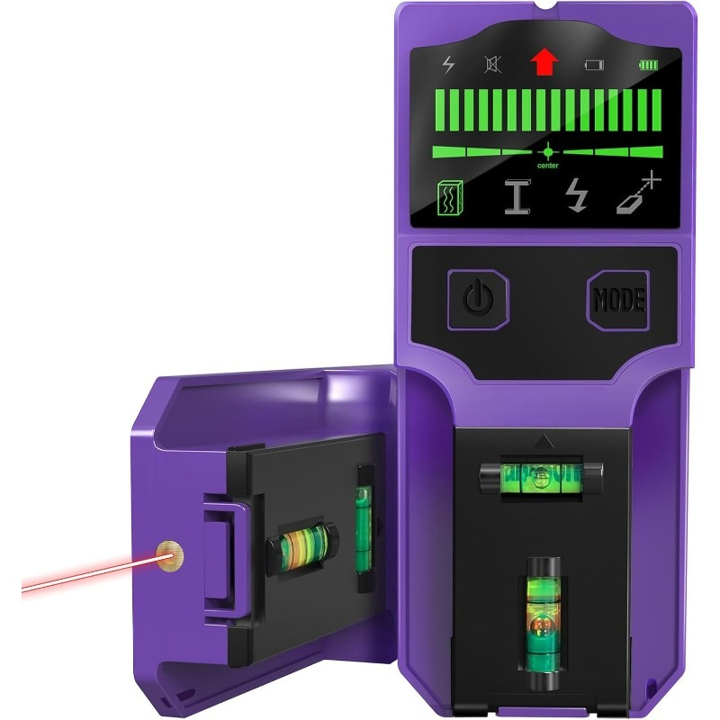 Ground Penetrating Radar Scanner - Bolzensucher, Wandscanner, Bolzendetektor, Mittelsucher für Holz,