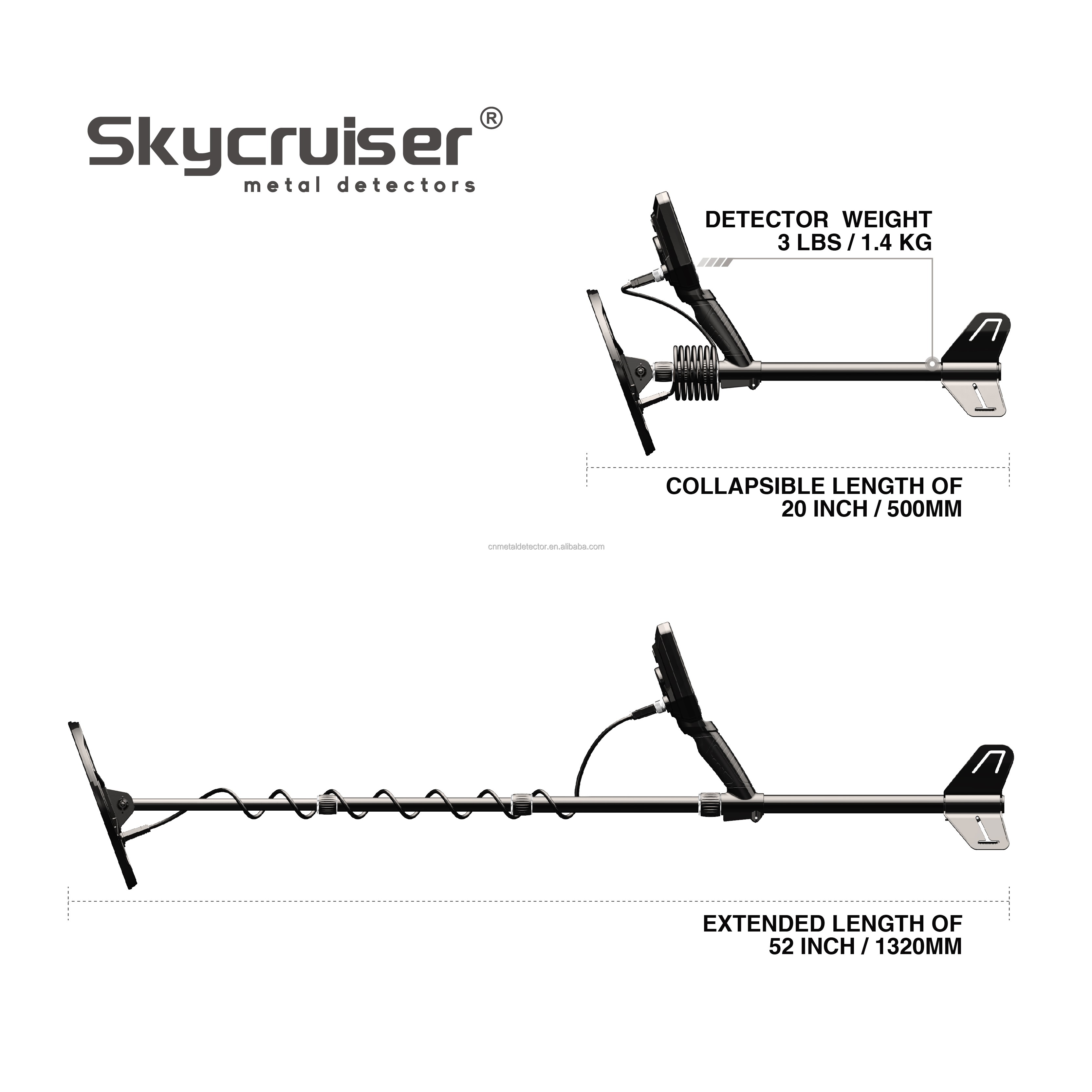 Unterwasser-Metalldetektor Sky – Gold Detector Long Range Locator Bewertung und Preis