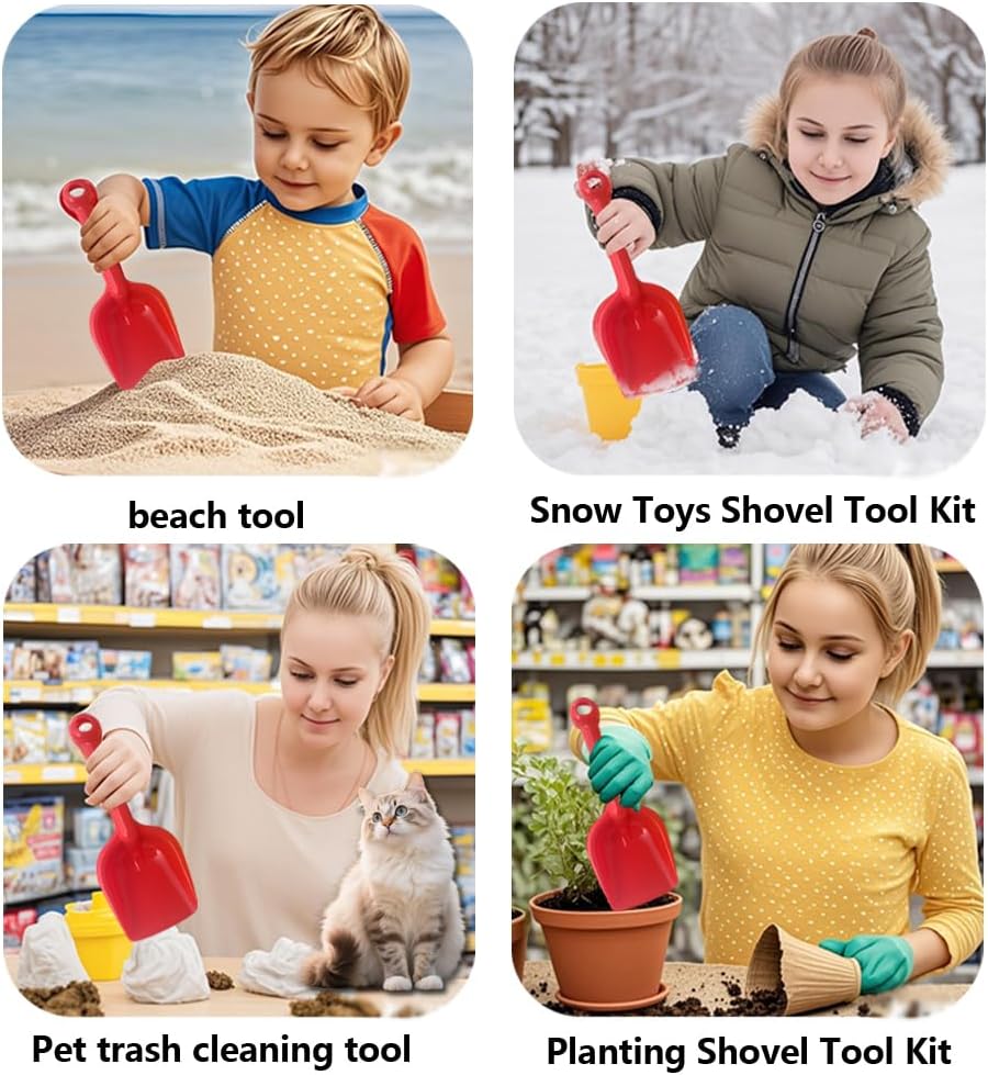 8er-Pack Robuste Plastik-Stran – Sand Scoop Stainless Steel Beach Digging Bewertung und Preis