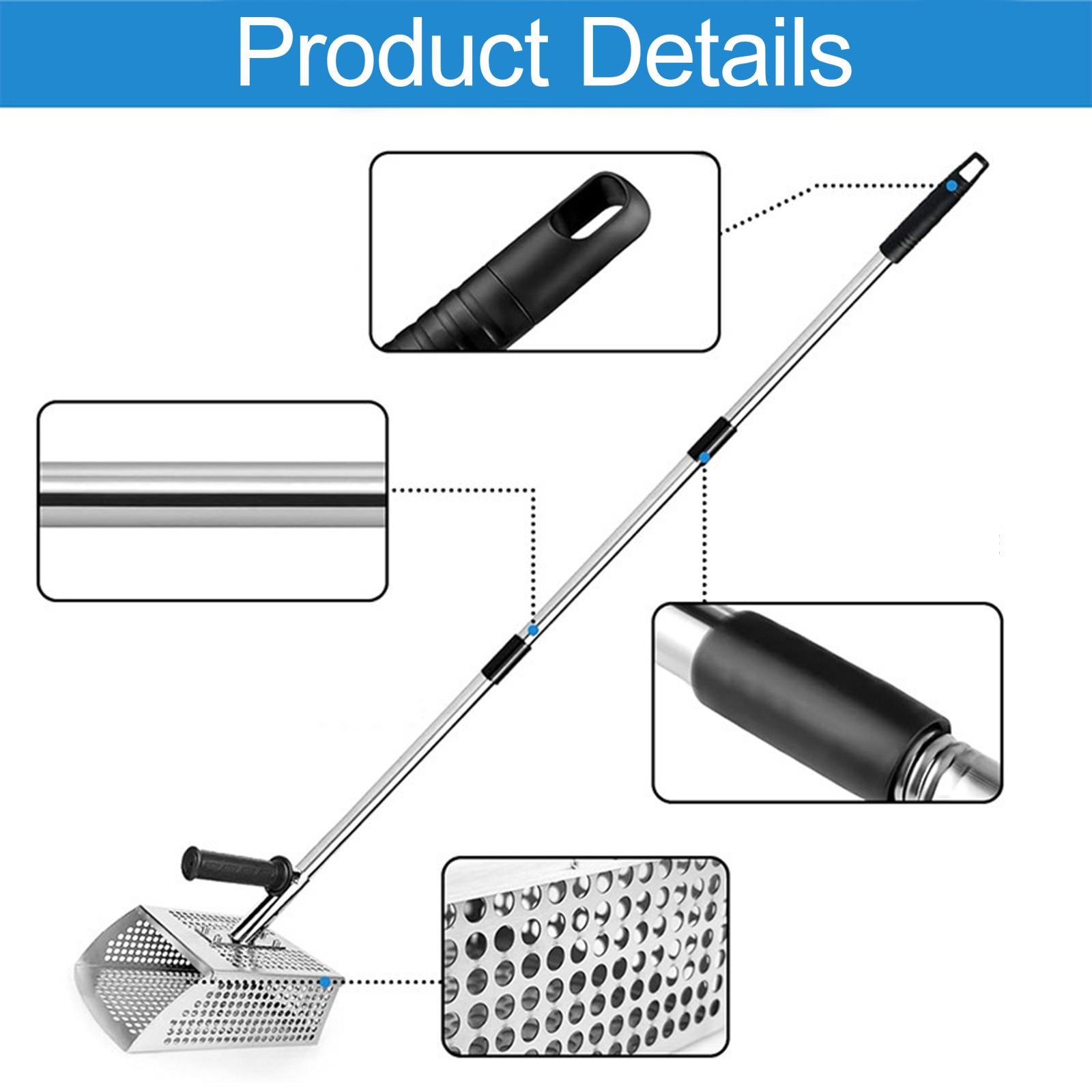 Langer Sandspaten mit langem G – Treasure Hunting Shovel Digging Tool Bewertung und Preis
