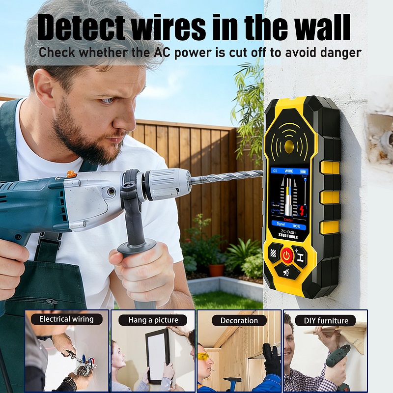 ZC-D201 Stud Finder Wandscanne – Ground Penetrating Radar Scanner Bewertung und Preis