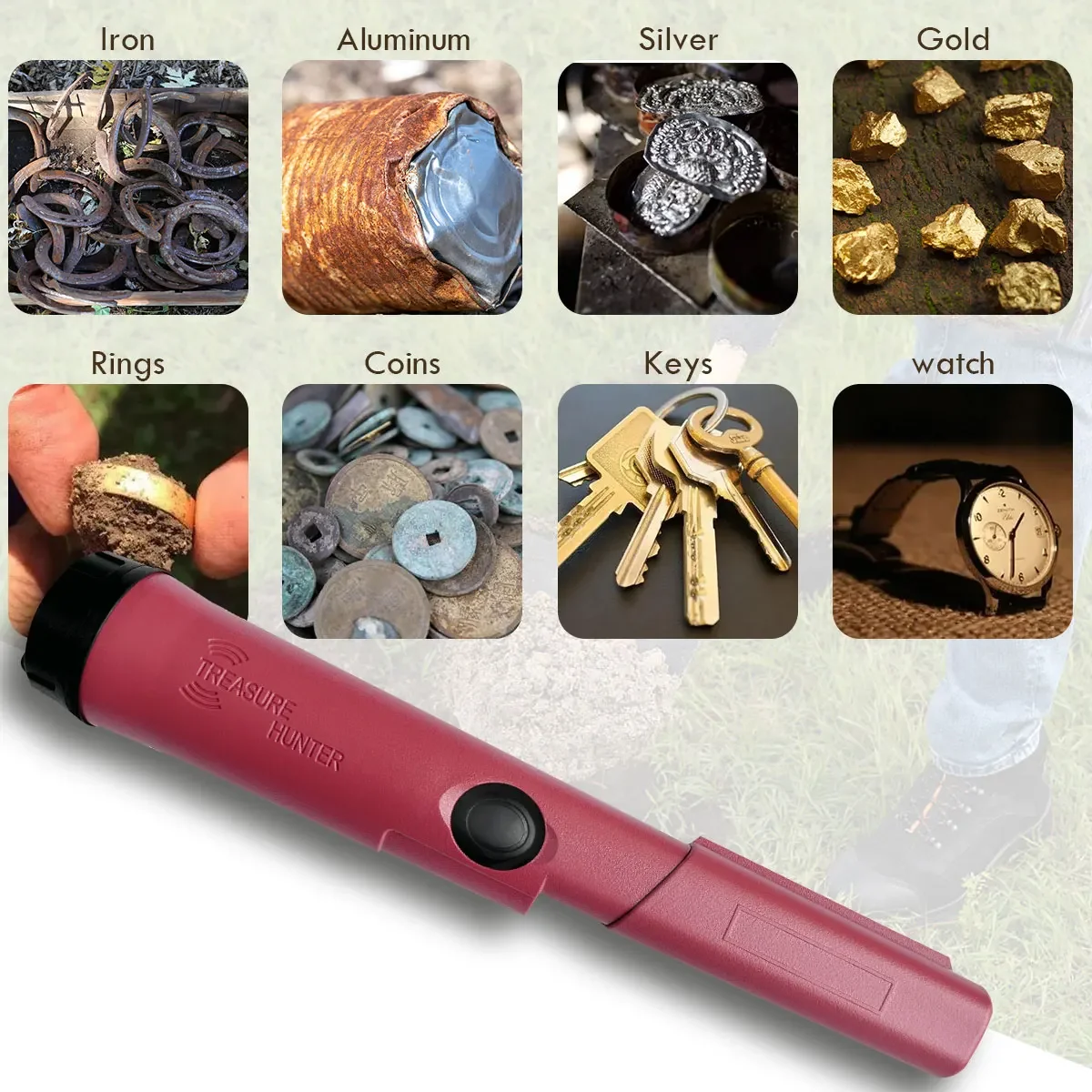 Treasure Hunter GT110-Plus Pin – Waterproof Metal Detector Pinpointer Bewertung und Preis