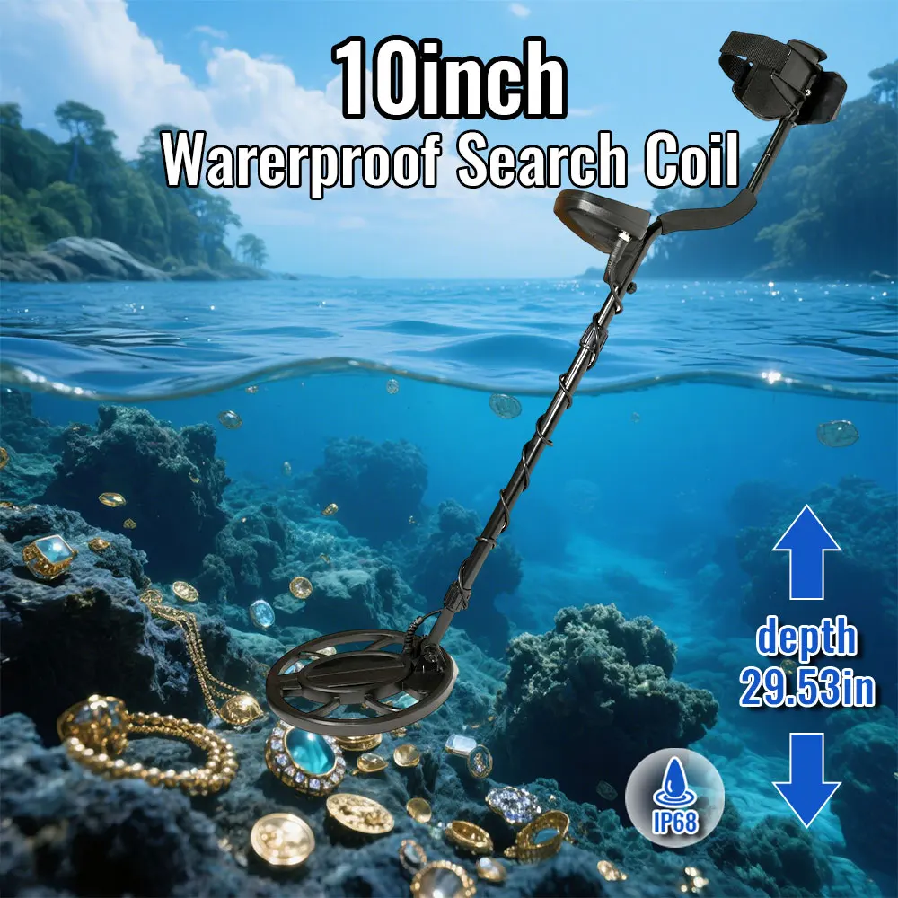 MD910B Professioneller Metalld – Waterproof Metal Detector Pinpointer Bewertung und Preis