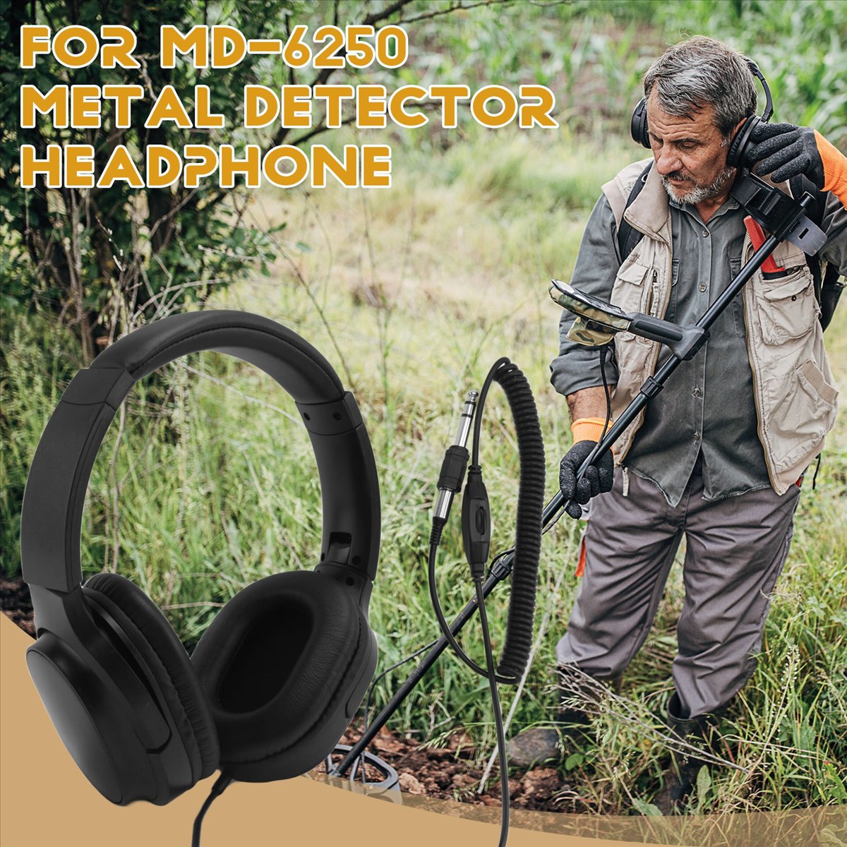 Hochwertiger professioneller M – Metal Detector Headphones Audio Bewertung und Preis