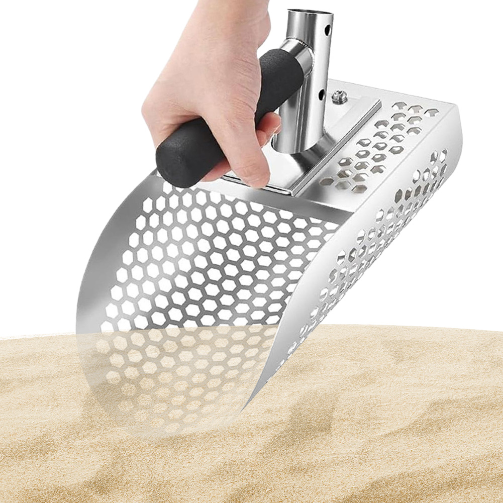 Edelstahl-Sandschaufel, Metall – Treasure Hunting Shovel Digging Tool Bewertung und Preis