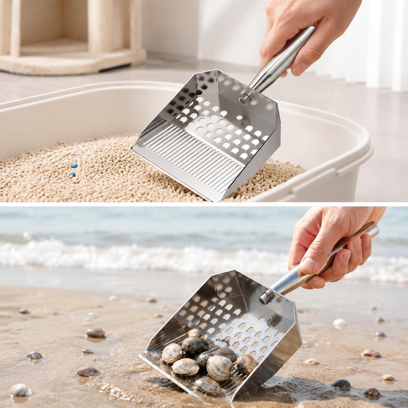 Strandschaufel Robuste Mehrzwe – Sand Scoop Stainless Steel Beach Digging Bewertung und Preis