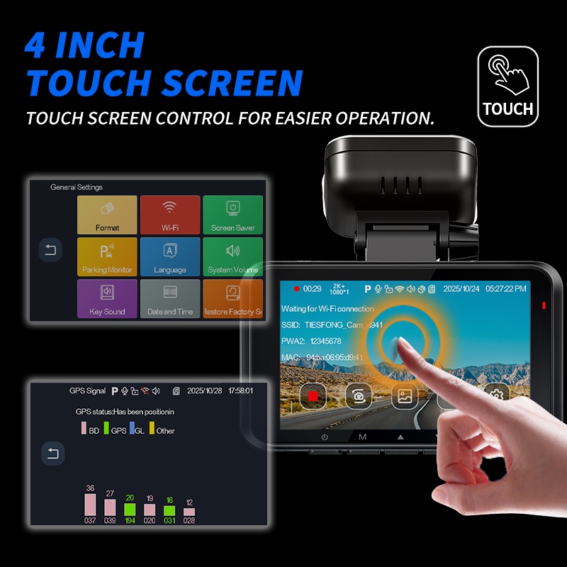 XUOIB RX4C 2K 4CH GPS Dashcam  – Ground Penetrating Radar Scanner Bewertung und Preis