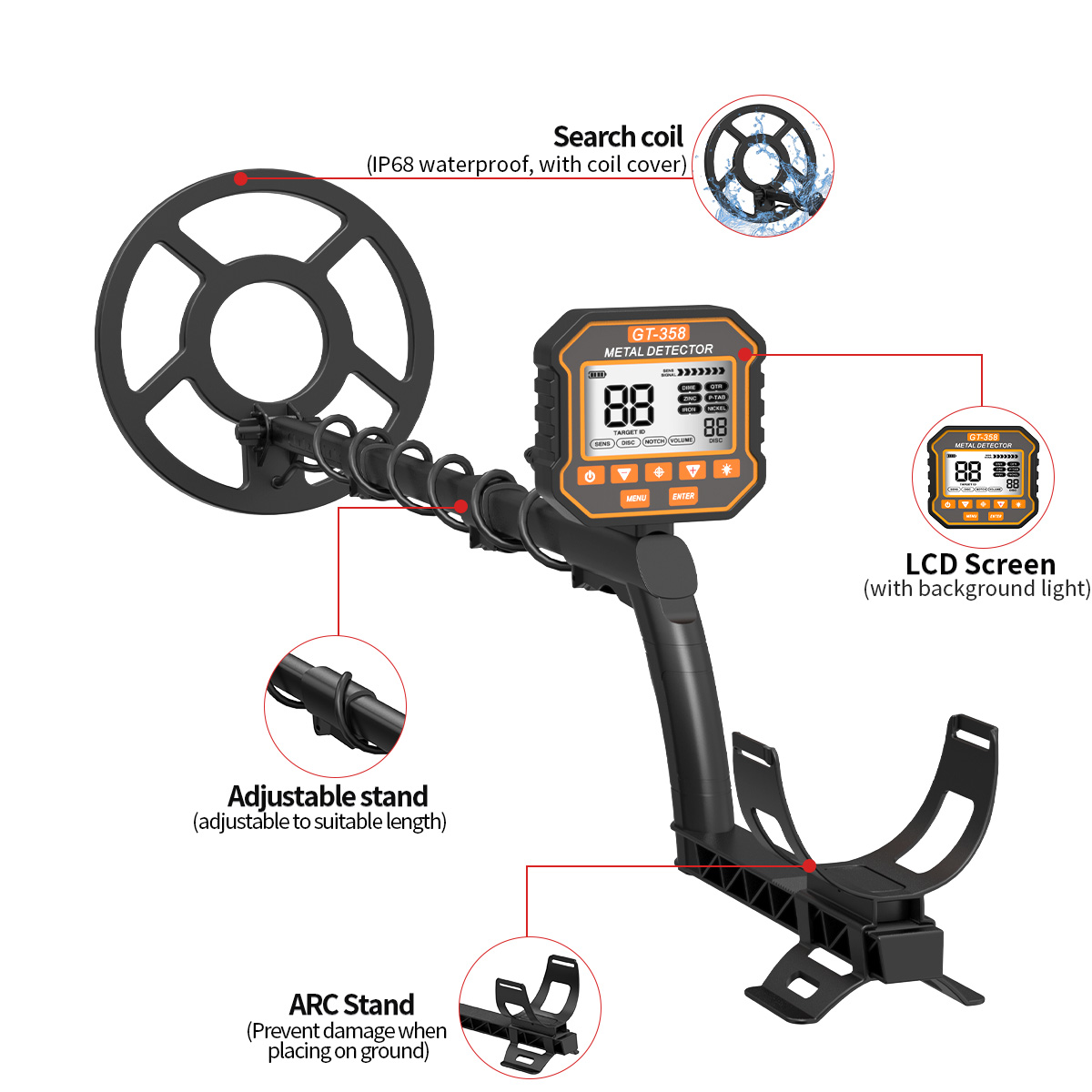 Treasure Hunter Metalldetektor – Ground Penetrating Radar Scanner Bewertung und Preis