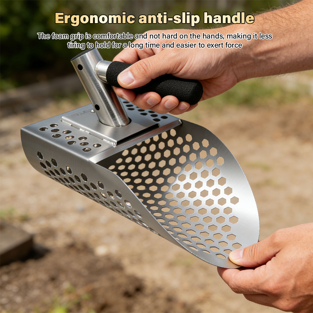 Tragbare Edelstahl-Sandschaufe – Treasure Hunting Shovel Digging Tool Bewertung und Preis