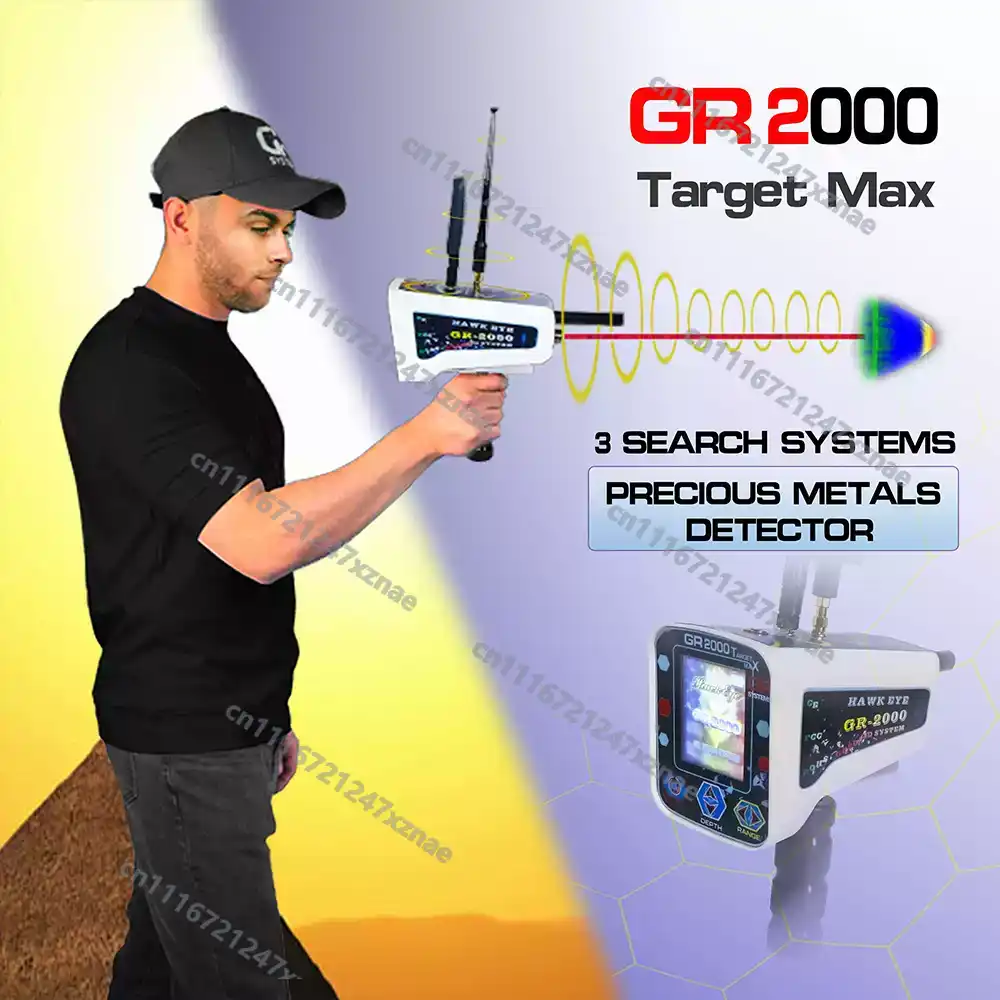 GR2000 Professioneller 3D-Unte – Gold Detector Long Range Locator Bewertung und Preis