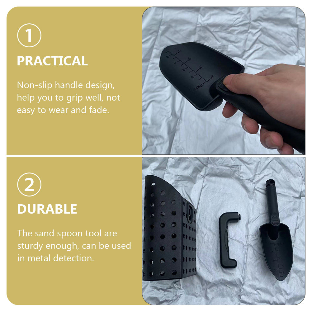 1 Set Premium Sandsieb-Schaufe – Treasure Hunting Shovel Digging Tool Bewertung und Preis