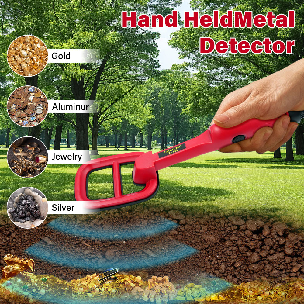 TC-120 Handgehaltener Metallde – Waterproof Metal Detector Pinpointer Bewertung und Preis