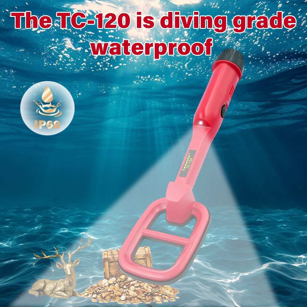 TC-120 Handgehaltener Metallde – Waterproof Metal Detector Pinpointer Bewertung und Preis